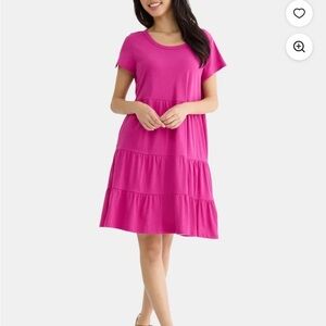 Time and Tru Pink Mini Dress